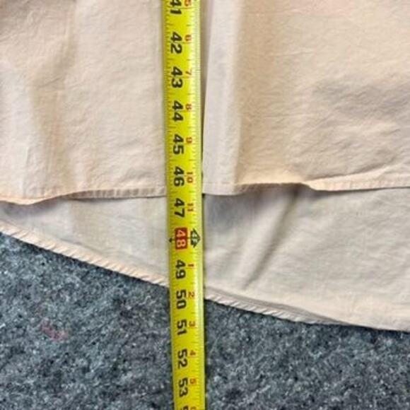 A New Day Tank Dress S Midi Pink Taupe Ballet Dress Side Pockets Contrast Fabric - Picture 10 of 10